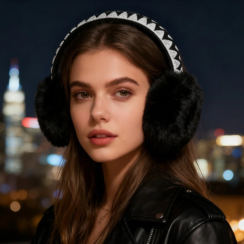 Plush Faux Fur Thermal Earmuffs - Image 6