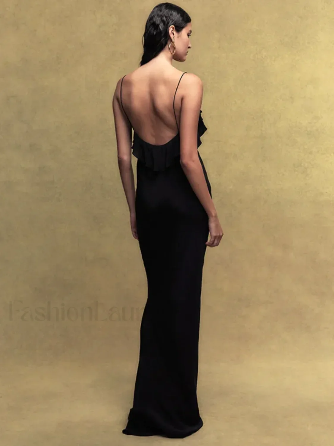 Polka Dot Rose Off Shoulder Maxi Dress - Image 5