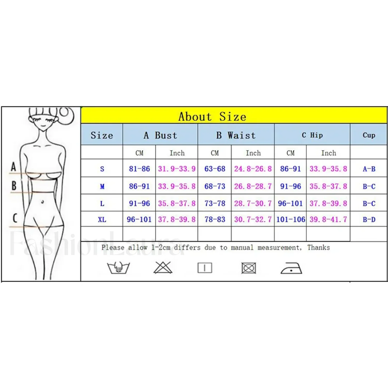 Push-Up Solid Skirt Swimsuit Three Piece Set - Image 6
