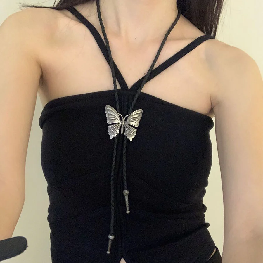 Retro Metal Butterfly Adjustable Waist Chain - Image 5