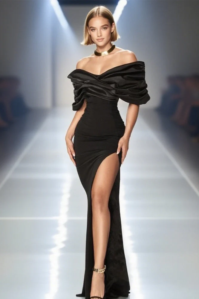 Ruched Bustier Bodycon Formal Dress - Image 9