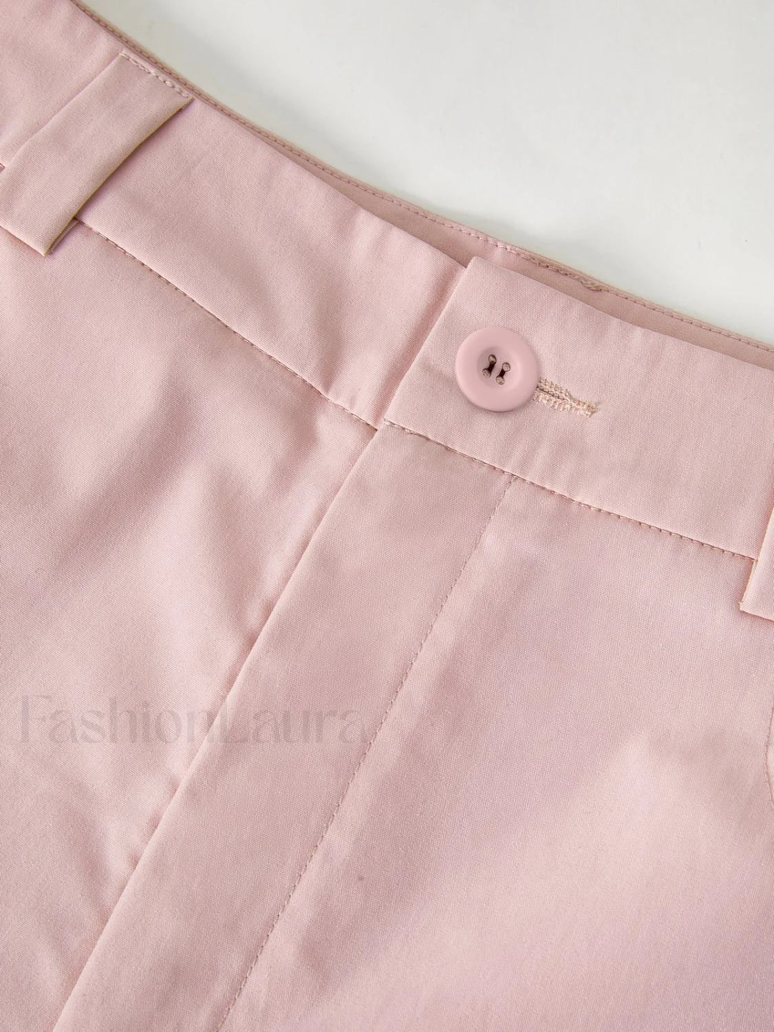 Ruched Pink Straight Leg Cargo Pants - Image 12
