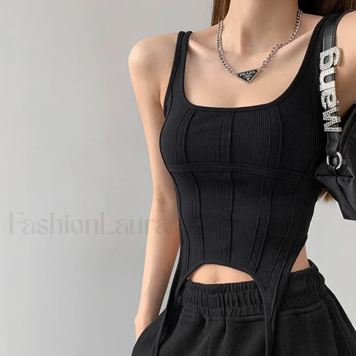 Safari Hook Bottom Crop Top - Image 3