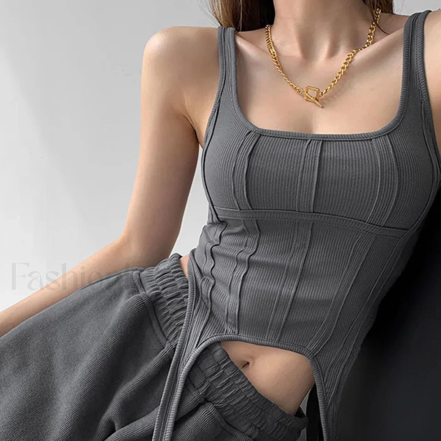 Safari Hook Bottom Crop Top - Image 7