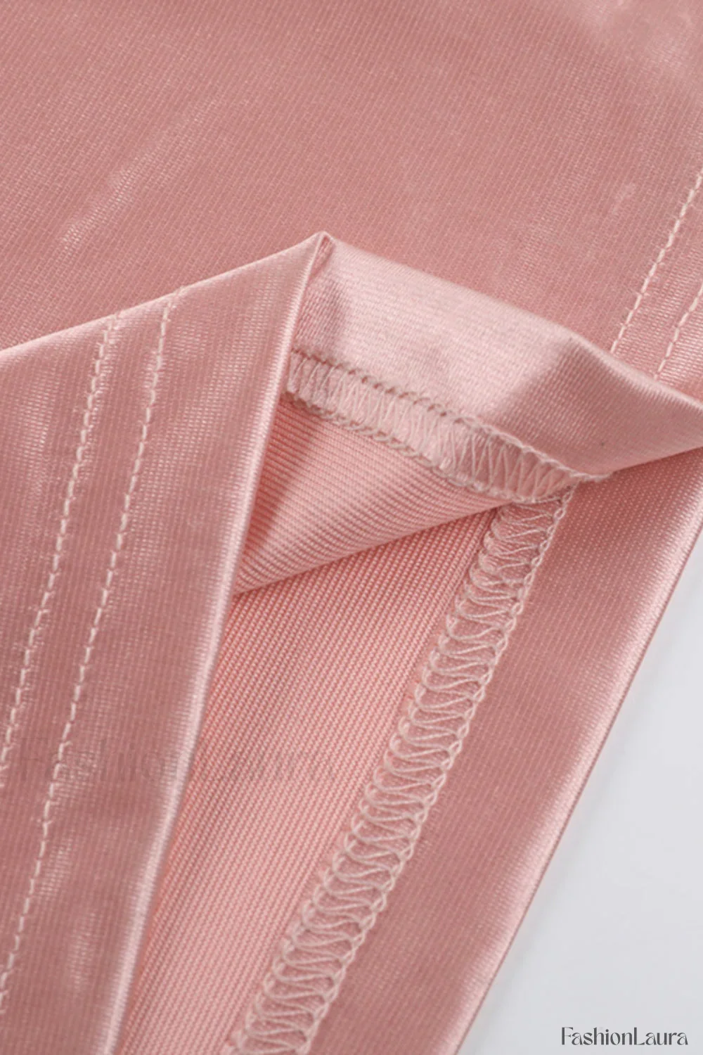 Satin One-Shoulder Split Maxi Dress - Image 17