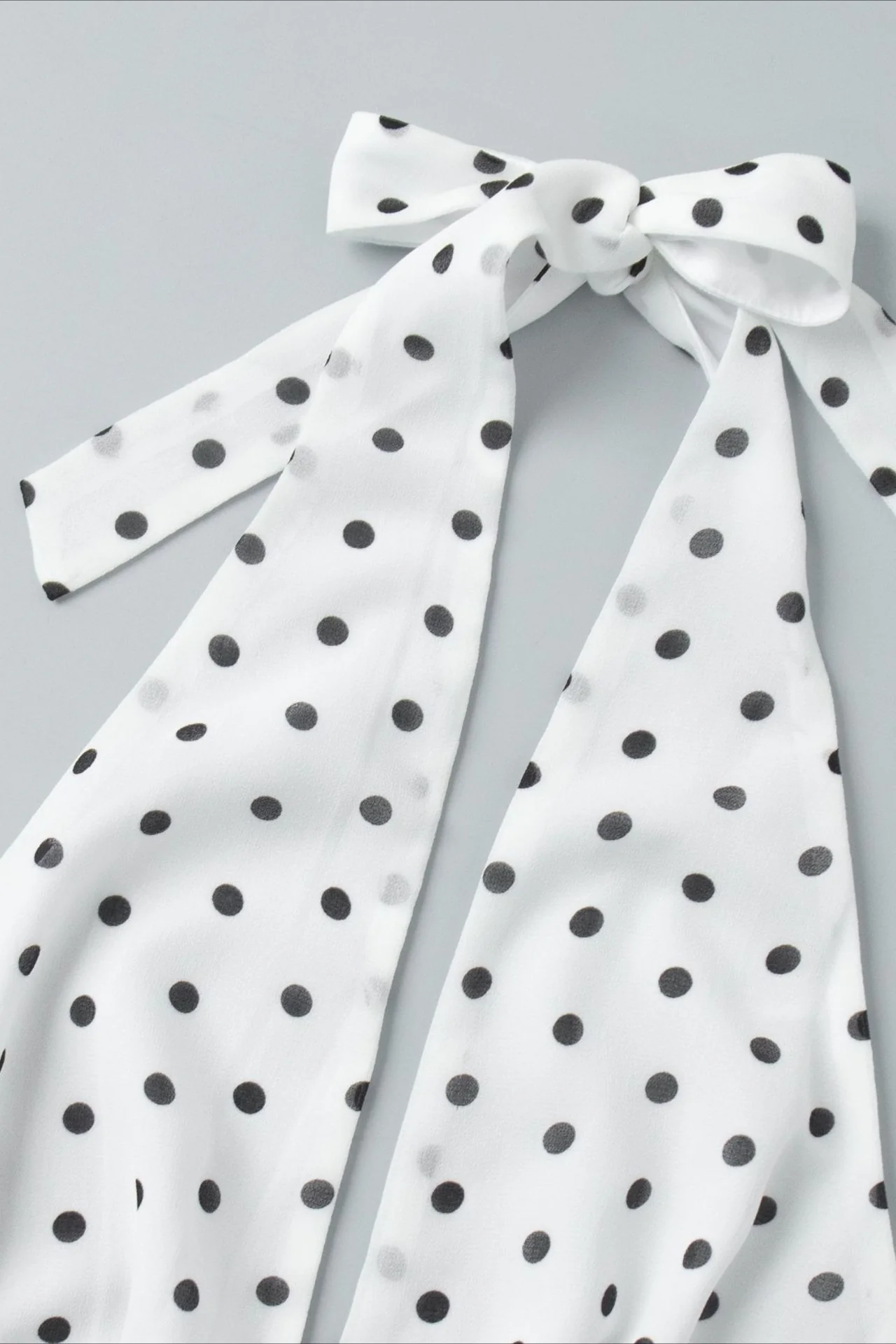 Sexy Polka Dot Halter Tie Top Low Rise Skirt Set - Image 9
