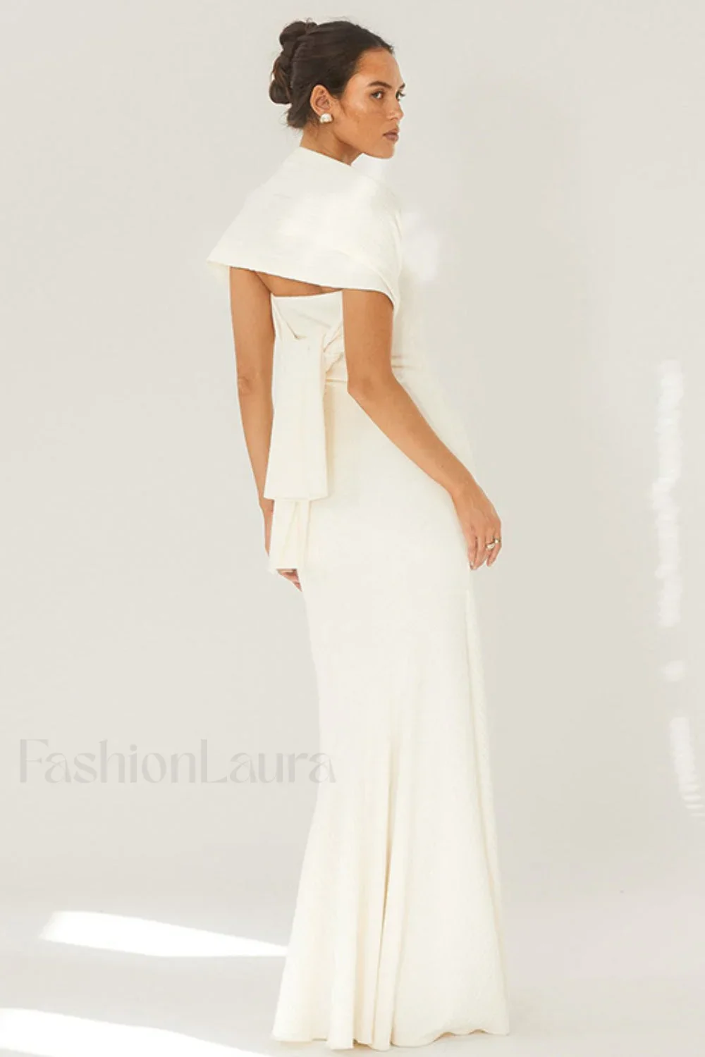 Sexy Strapless Mermaid Maxi Dress - Image 15