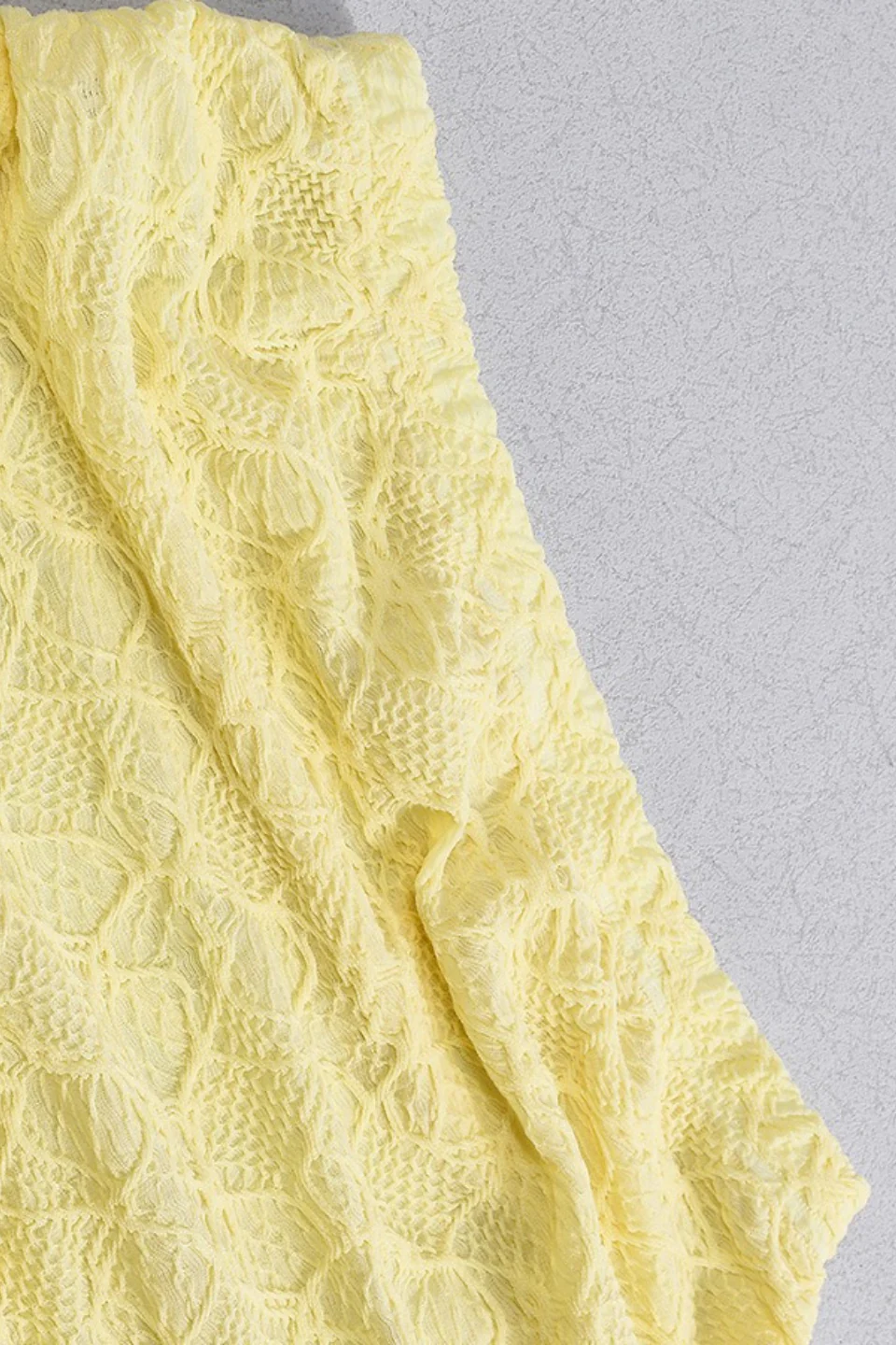 Sexy Yellow Beach Halter Mini Skirt Set - Image 9