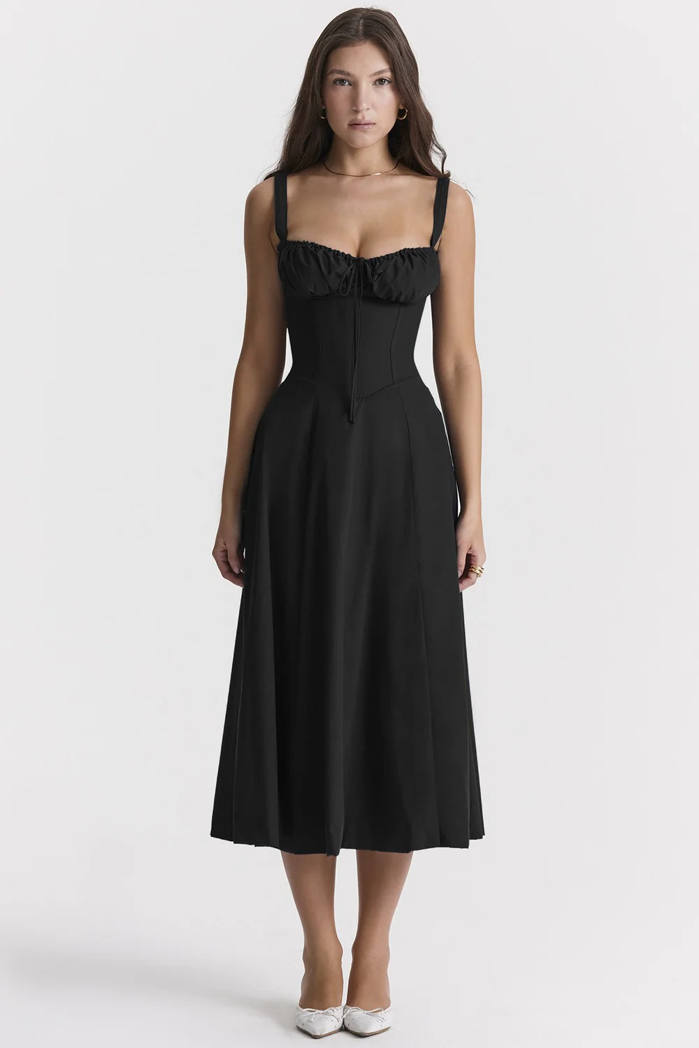 Side Slit Spaghetti Strap Romantic Prom Dress - Image 18