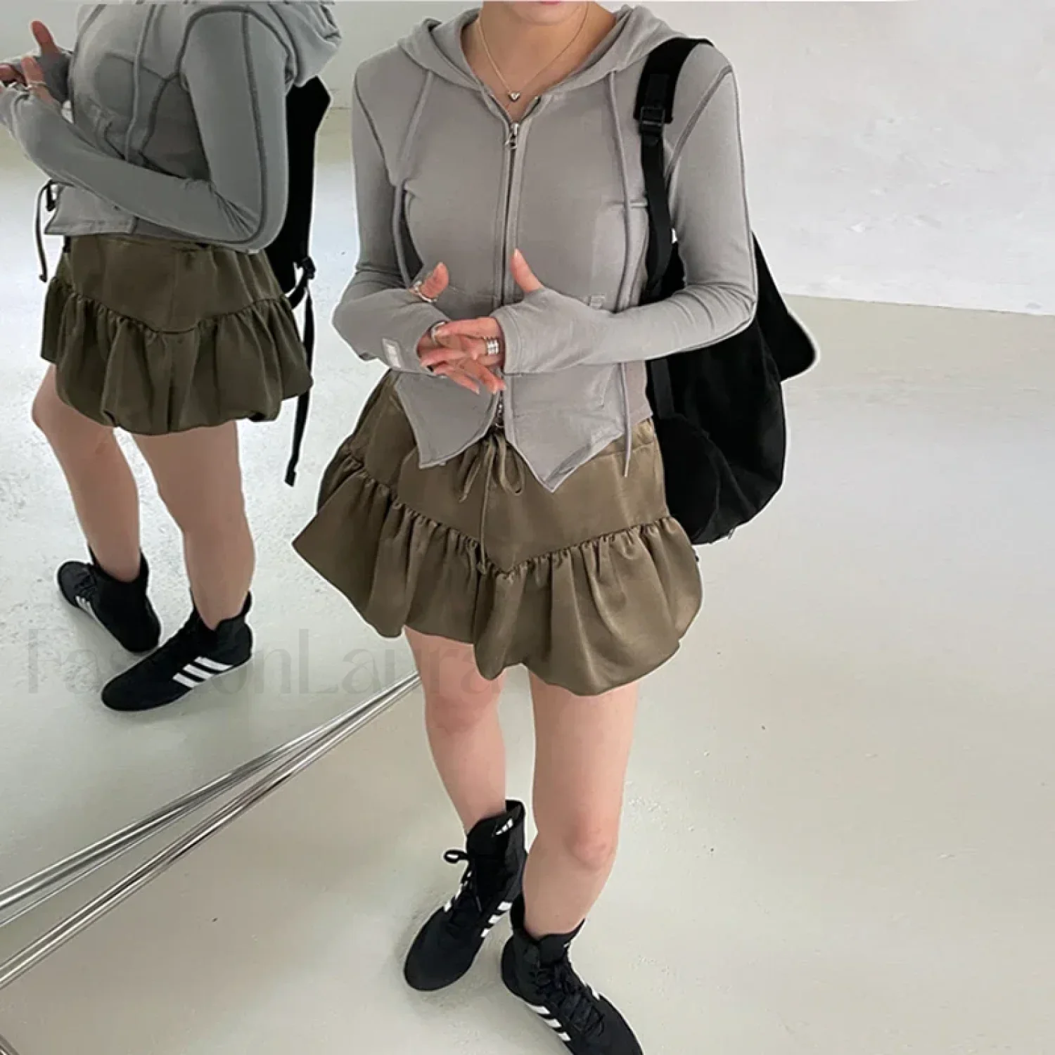 Silk Patchwork Japanese Tutu Skirt - Image 11