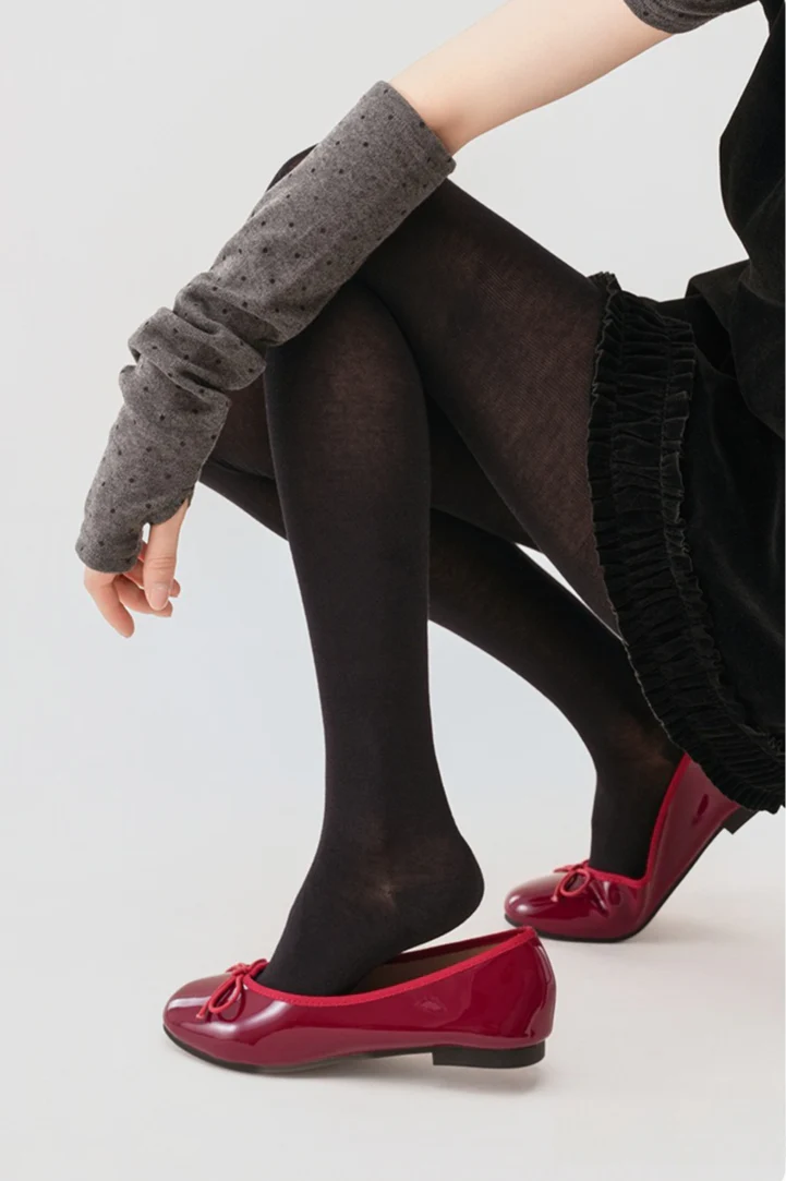 Slimming Seamless Flat Knit Tights - Image 13