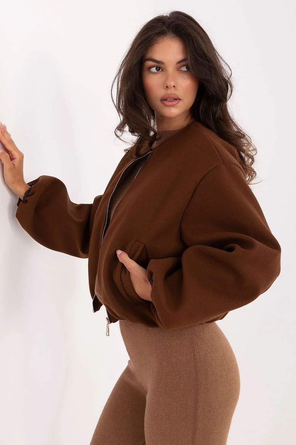 Soft Touch Bomber Jacket - Image 5
