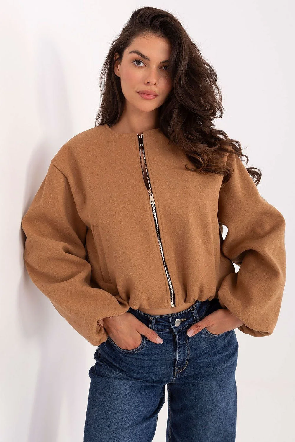 Soft Touch Bomber Jacket - Image 7