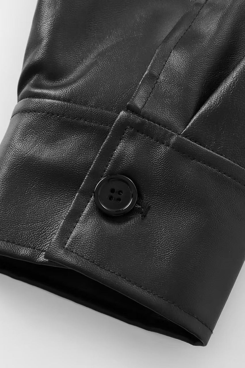 Solid Color Aviation Style Jacket - Image 10
