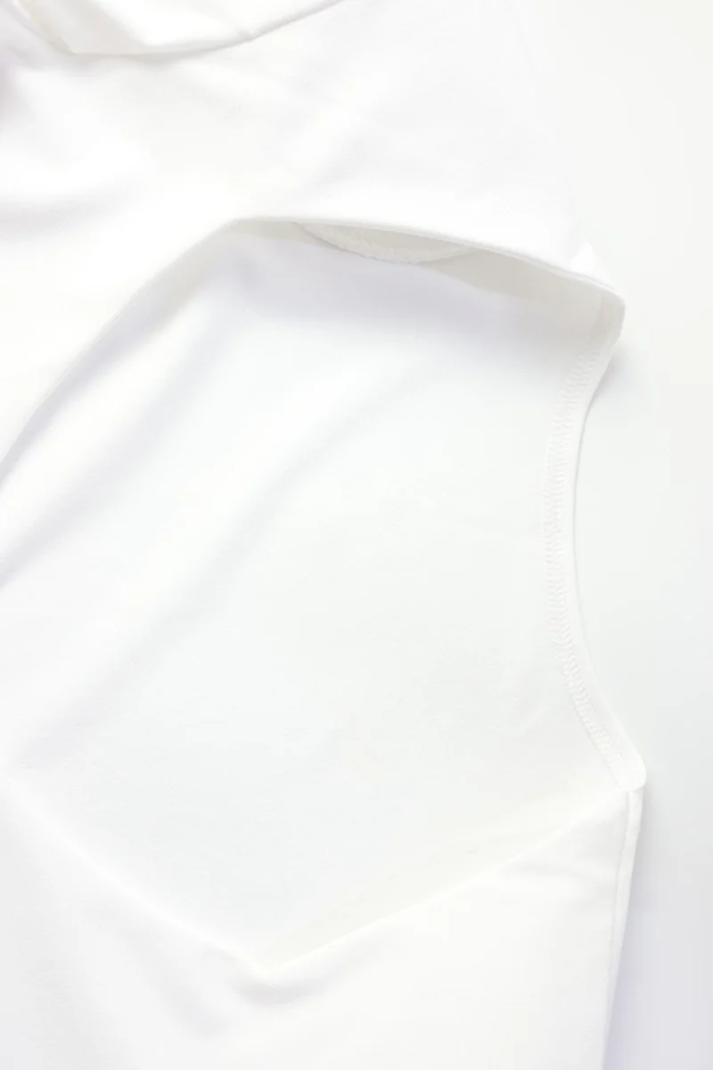 Solid Color Long Sleeve Crop Top Pants Set - Image 6