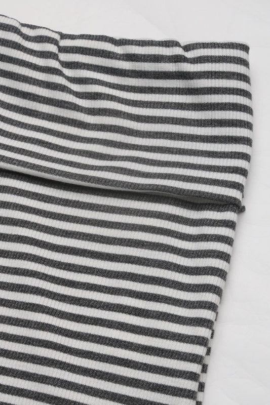Striped Tube Top Crop Top Pants Set - Image 6