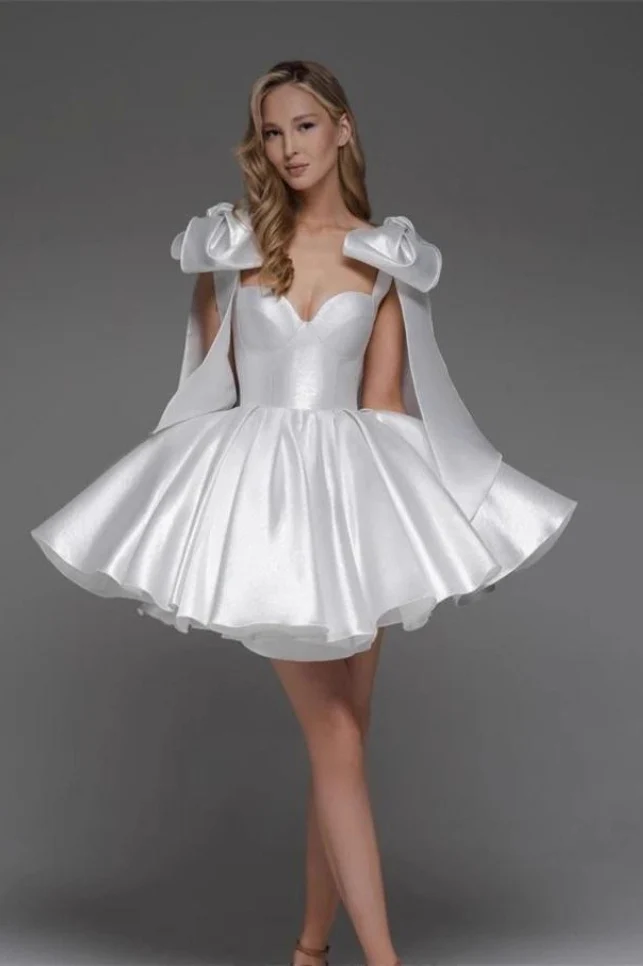 Stylish Tulle Spaghetti Strap Short Mini Dress - Image 5