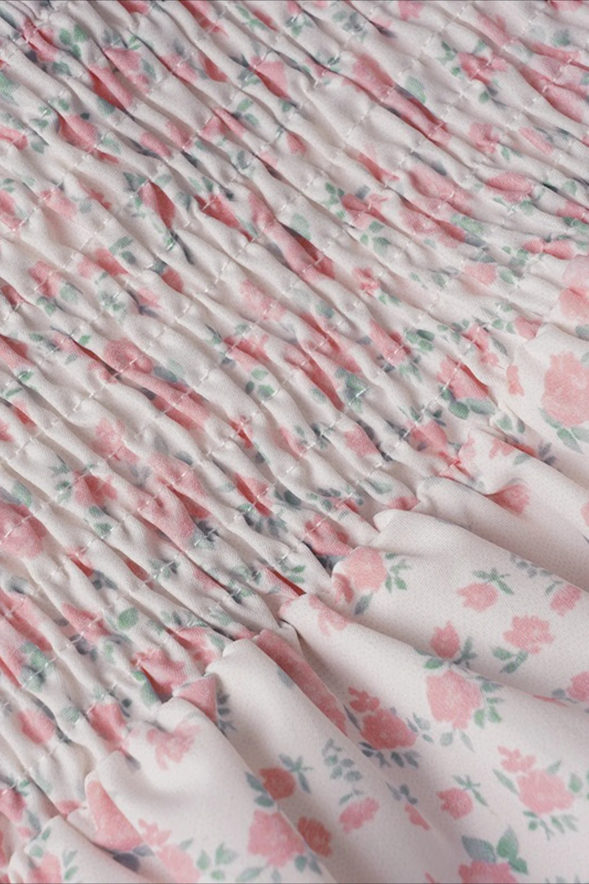 Sweet Floral V Neck  Backless Crop Top - Image 8
