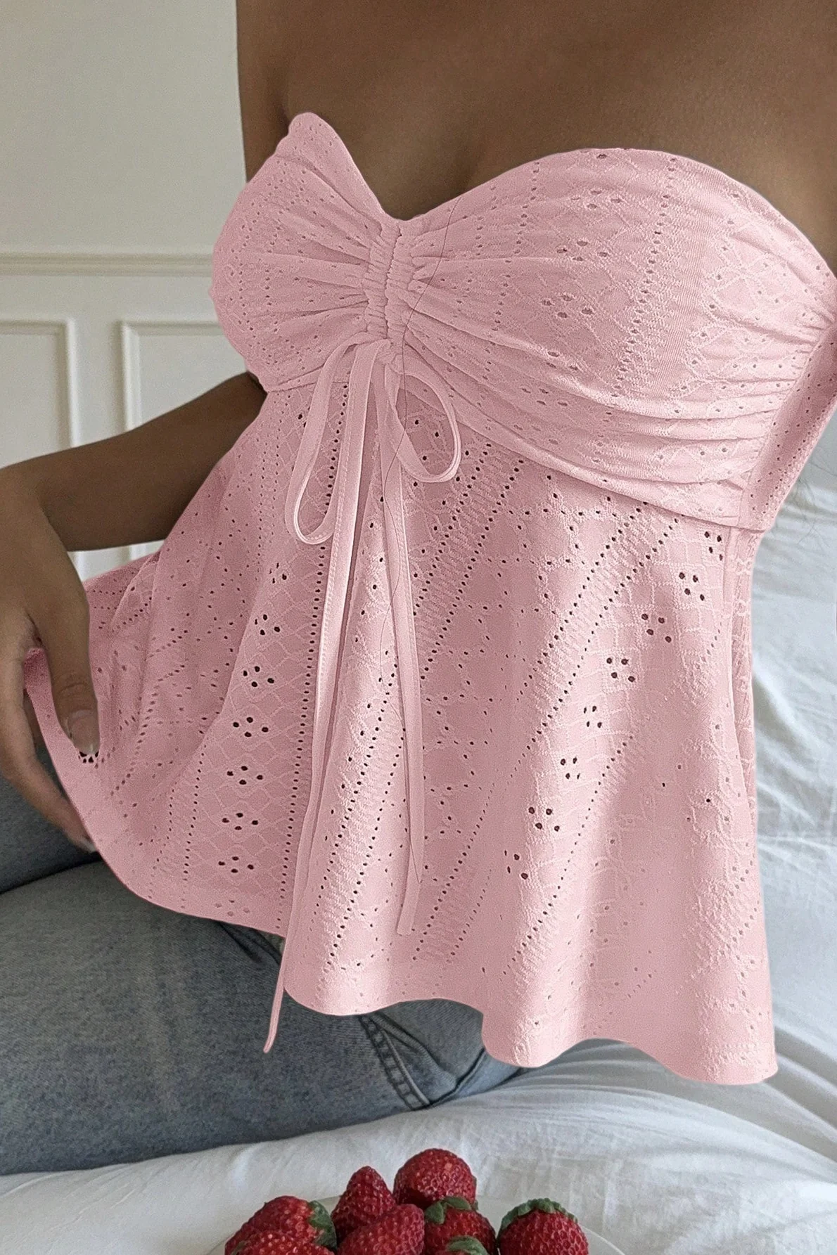 Sweet Sexy Corset Bodycon Sleeveless Tube Top - Image 5