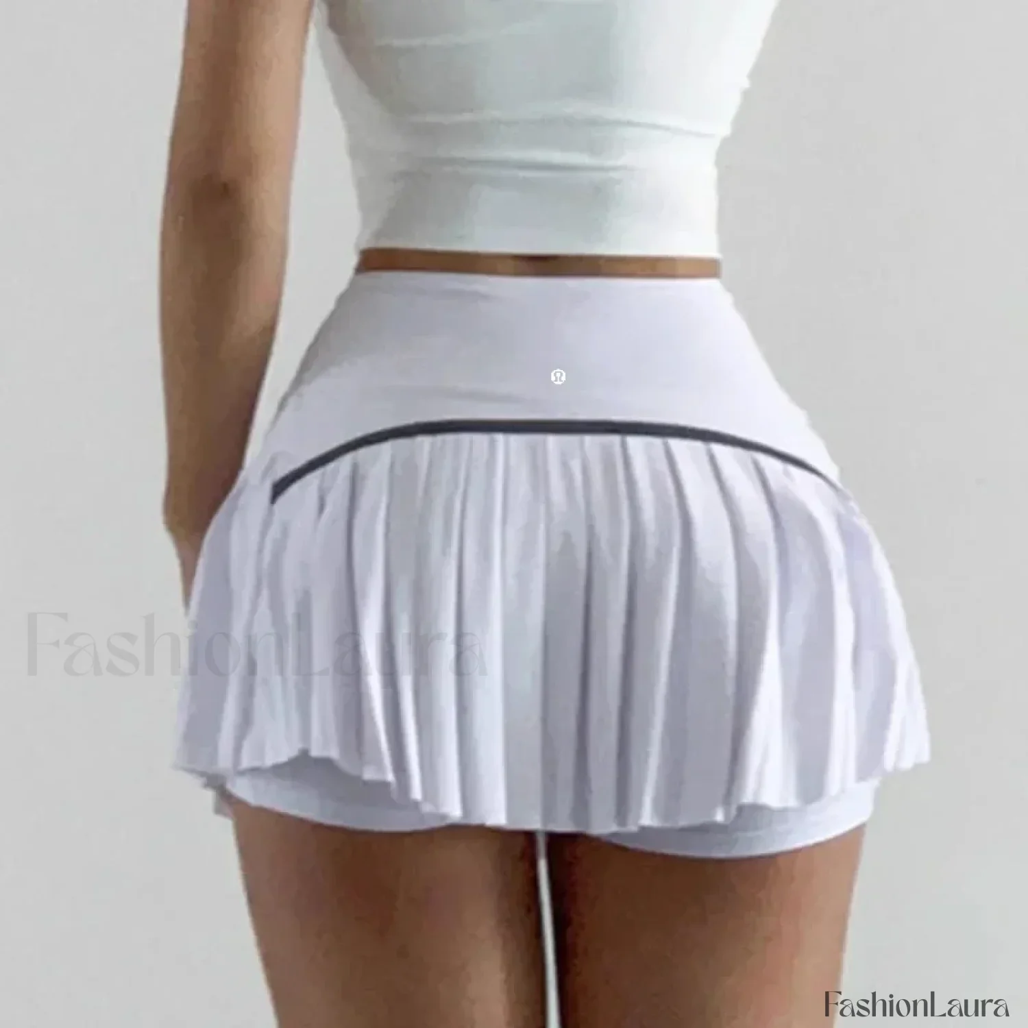 Tennis Pleated Sports Skirt - Image 7