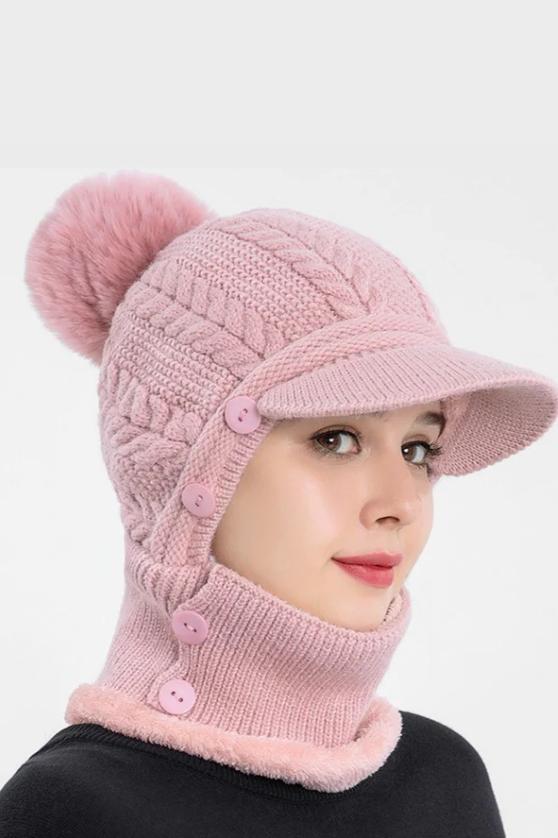 Thermal Fleece Lined Balaclava Hat - Image 5