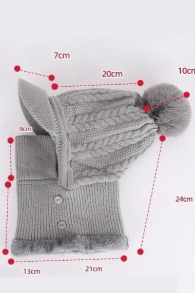 Thermal Fleece Lined Balaclava Hat - Image 8