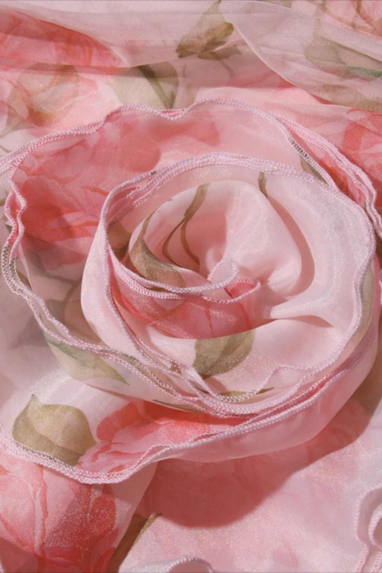 V Neck 3D Detail Elegant Maxi Floral Dress - Image 8