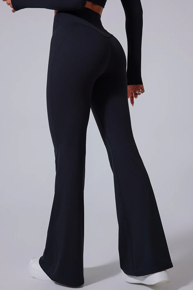 V-Waist Brushed Booty Lifting Workout Leggings - Image 16