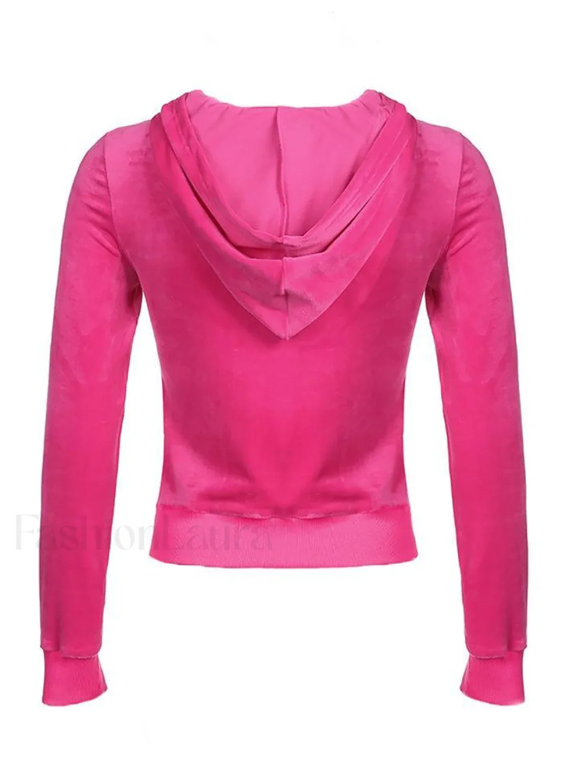 Velvet Zip Up Hoodie - Image 14