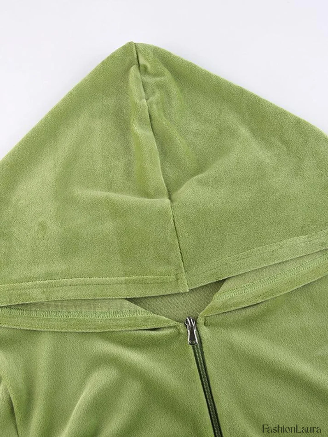 Velvet Zip Up Hoodie - Image 33