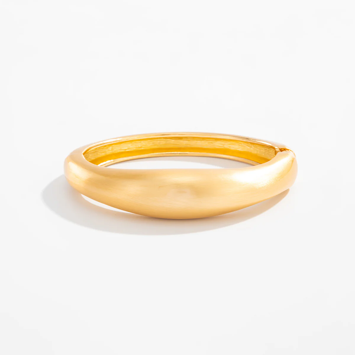 Versatile Matte Coil Bangle Bracelet - Image 3