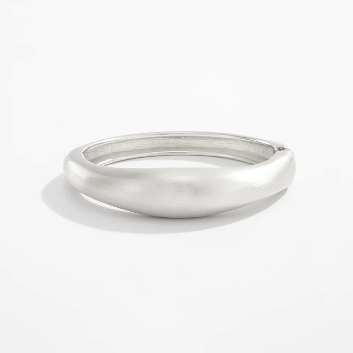 Versatile Matte Coil Bangle Bracelet - Image 5