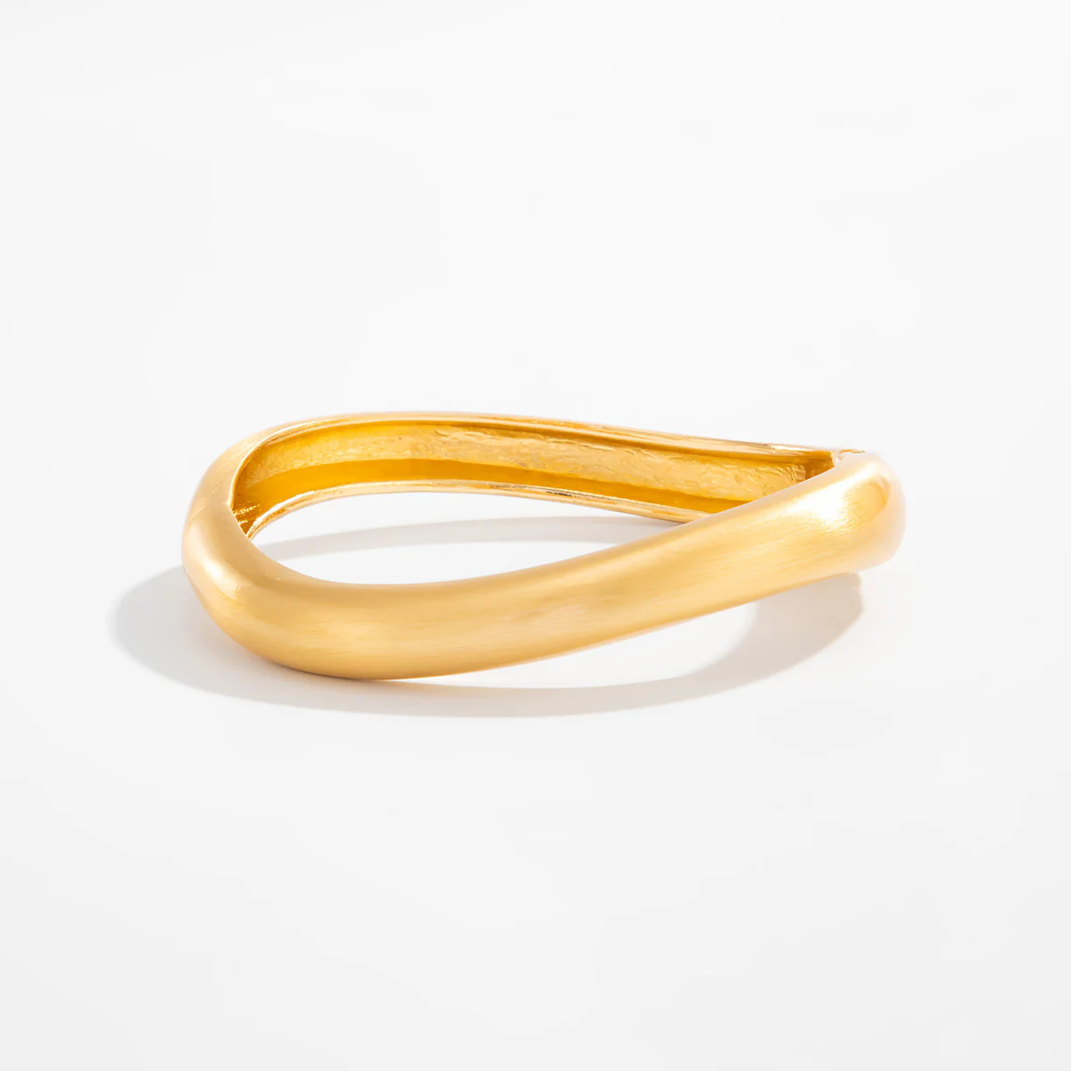 Versatile Matte Coil Bangle Bracelet - Image 6