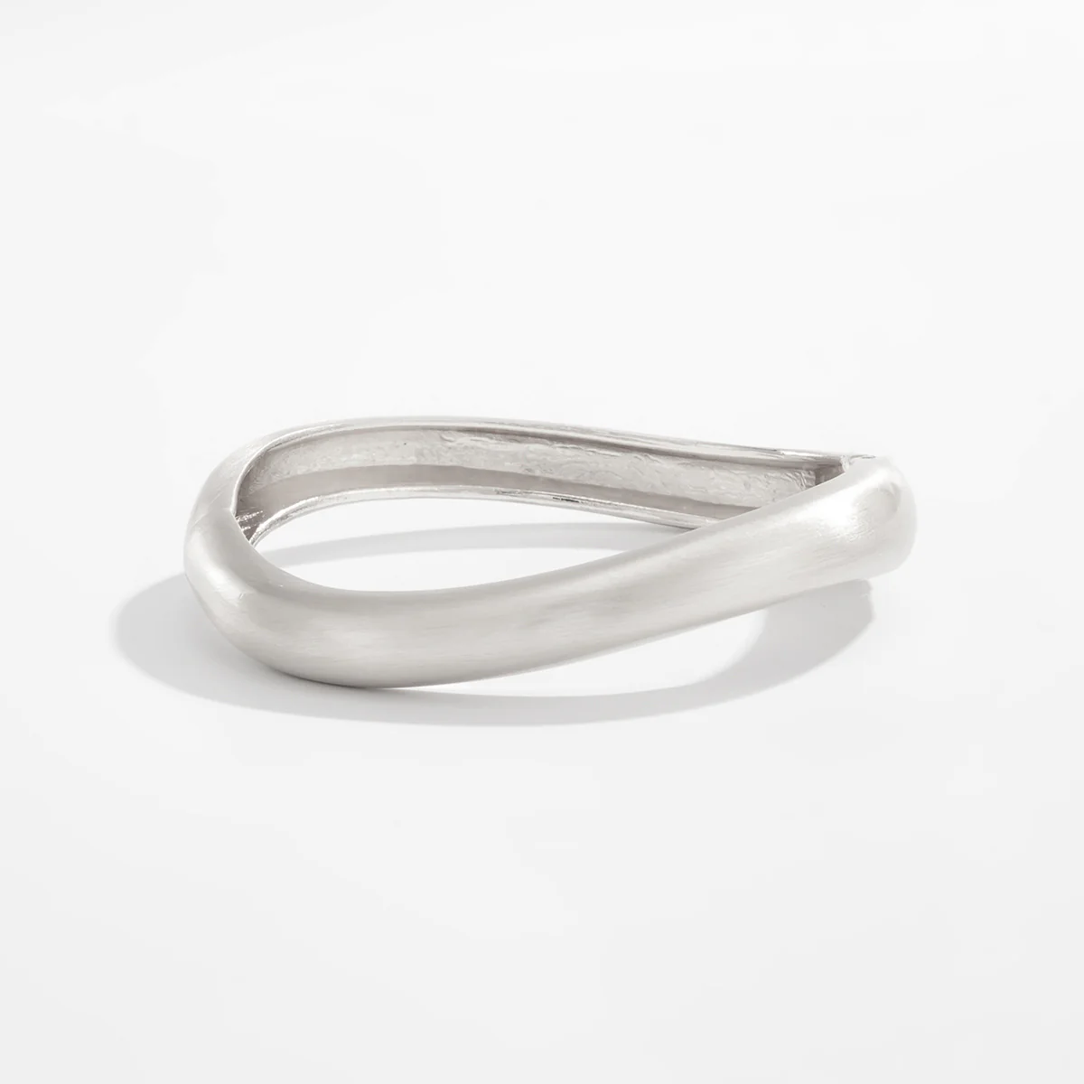 Versatile Matte Coil Bangle Bracelet - Image 8