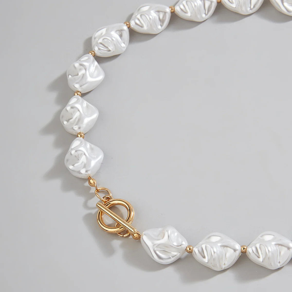 Vintage Baroque Pearl Irregular Statement Necklace - Image 18