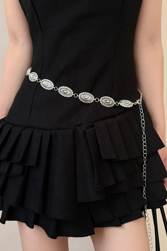Vintage Boho Metal Waist Chain - Image 2