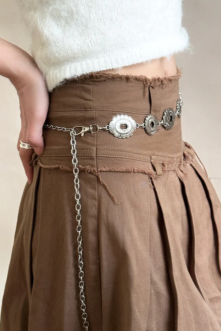 Vintage Boho Metal Waist Chain - Image 6