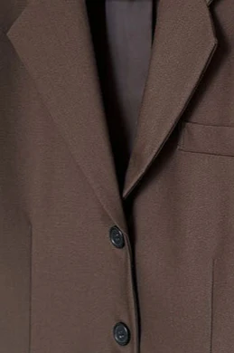 Vintage Casual Long Sleeve Blazer - Image 17