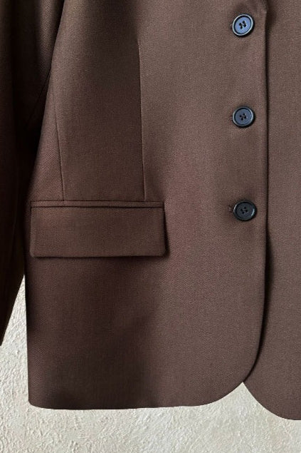 Vintage Casual Long Sleeve Blazer - Image 18