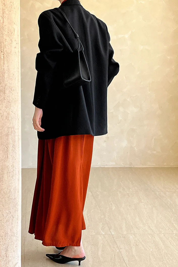 Vintage Casual Long Sleeve Blazer - Image 5