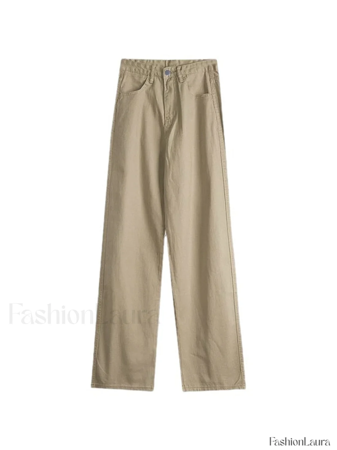Vintage Khaki Straight Leg Boyfriend Jeans - Image 9