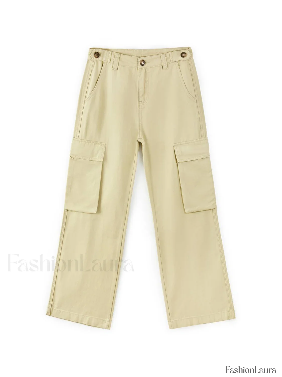 Vintage Pocket Baggy Cargo Jeans - Image 21