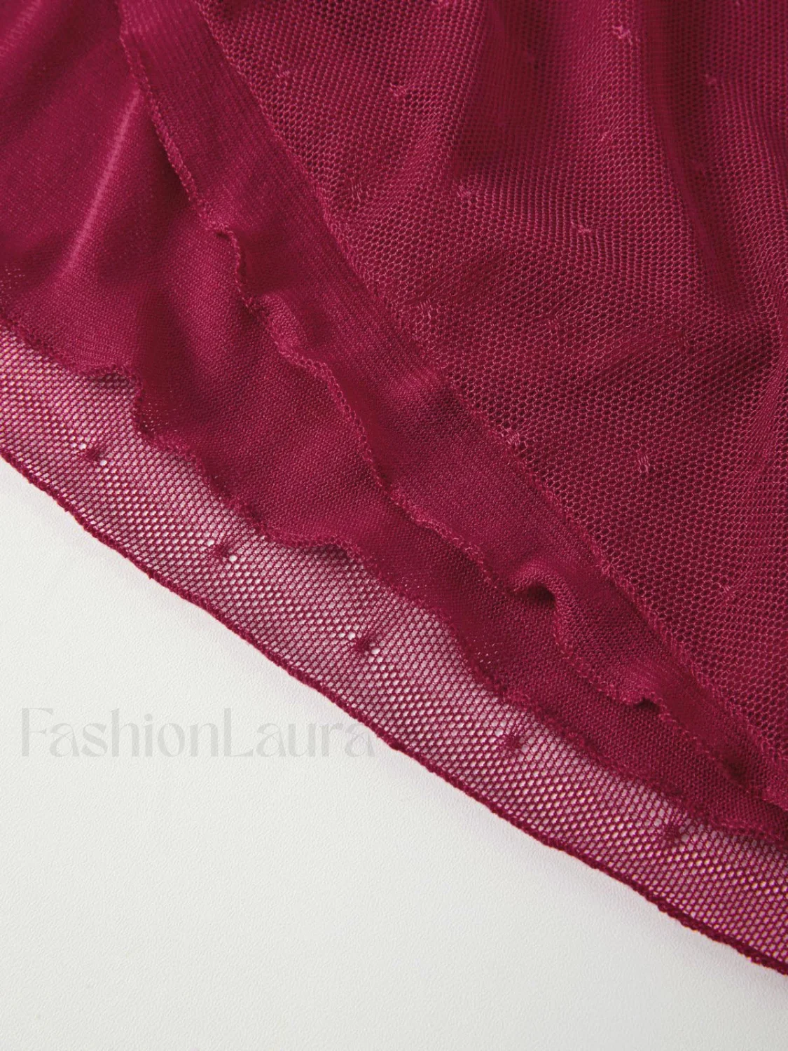 Vintage Tie Front Lace Trim Blouse - Image 6