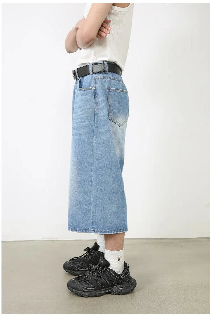 Vintage Y2K Loose Cropped Jeans - Image 16