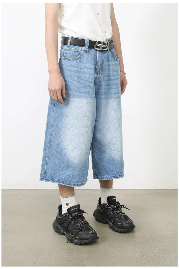 Vintage Y2K Loose Cropped Jeans - Image 32