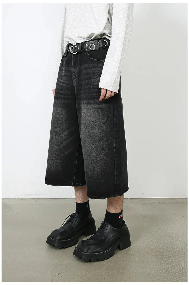 Vintage Y2K Loose Cropped Jeans - Image 36