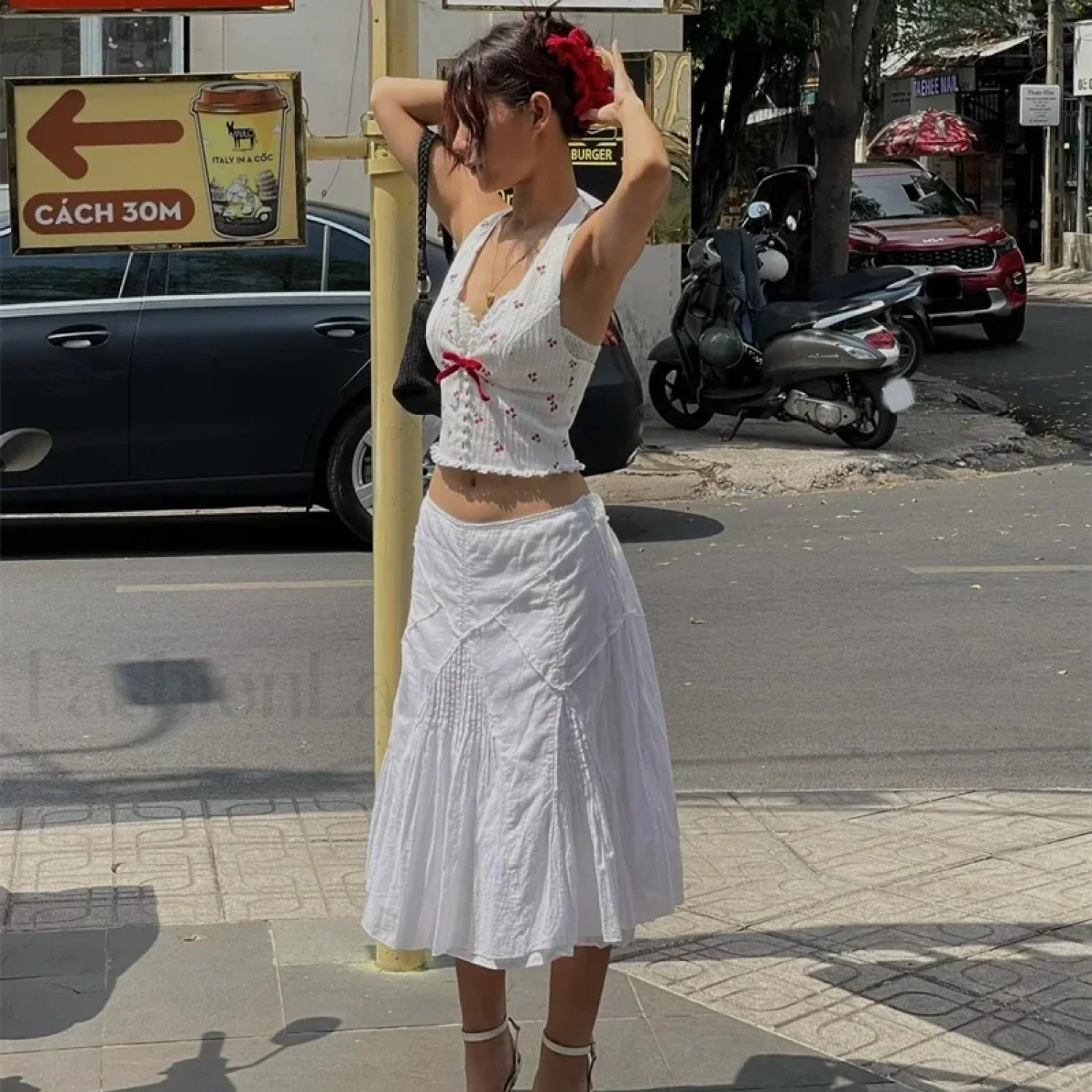WhereMery Korean Fashion Halter Camis Tank Top - Image 9