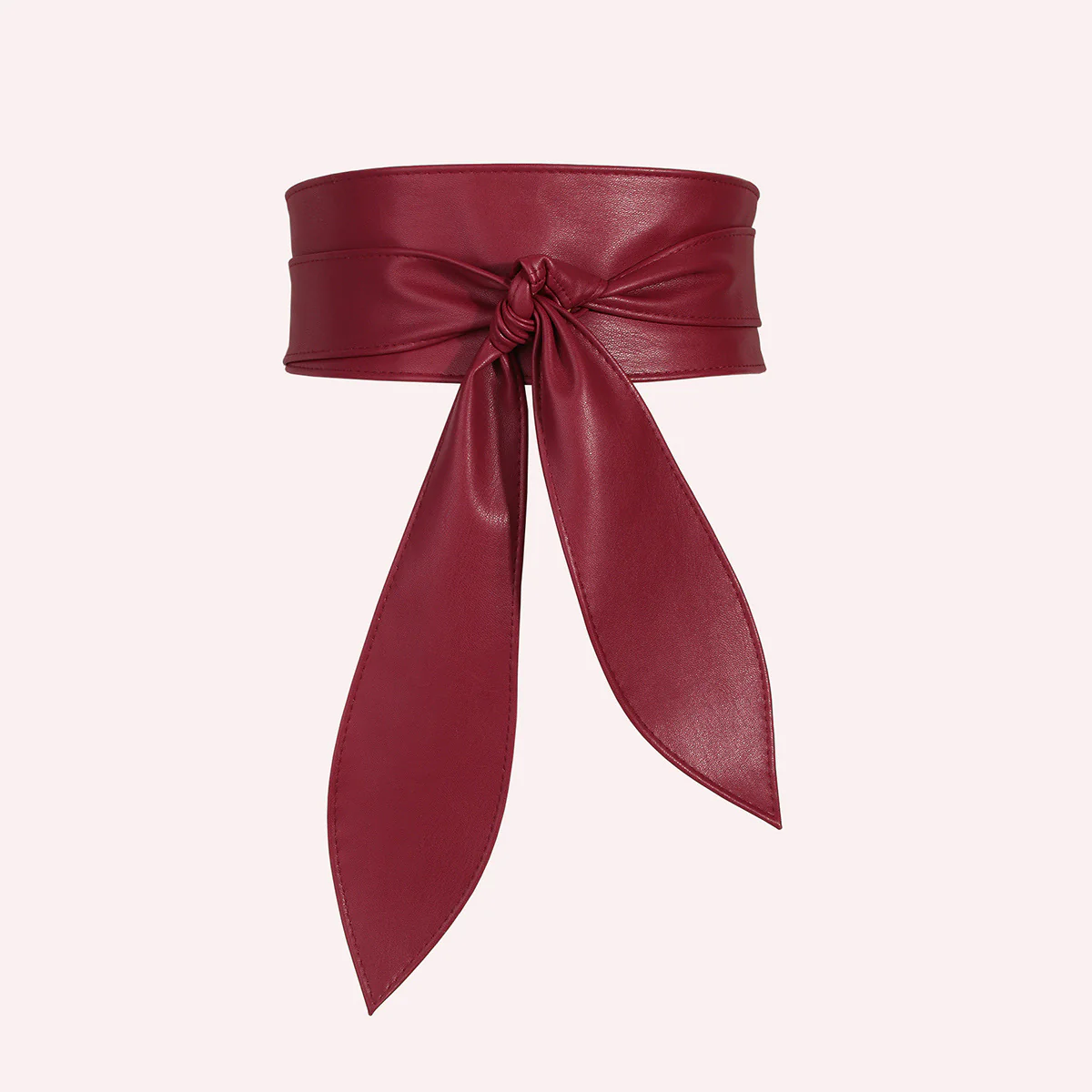Wide Bow Tie Ribbon Waist Belt - Image 2