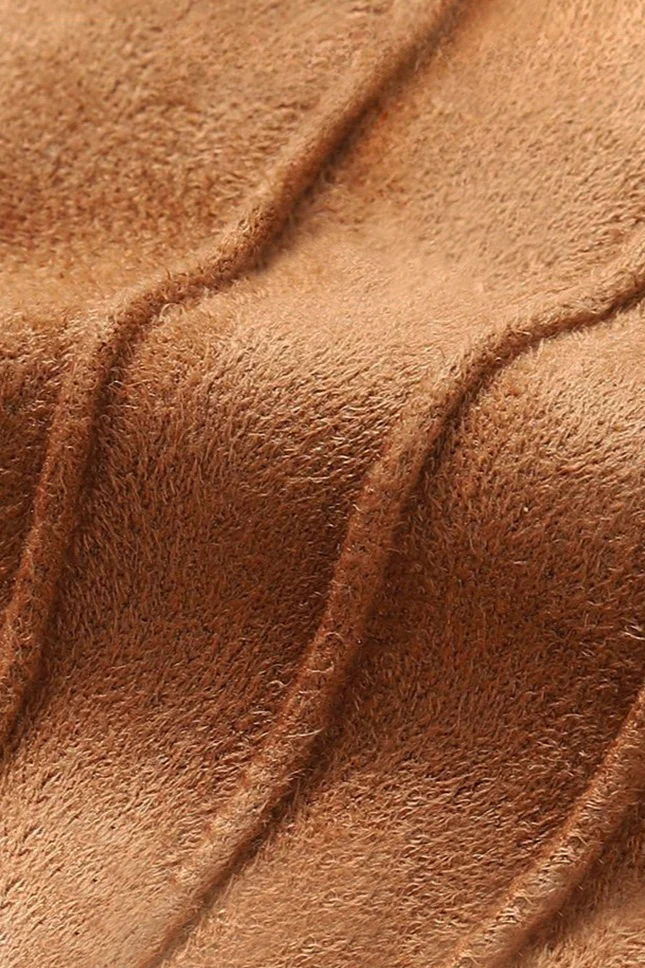 Windproof Fleece Lined Suede Touchscreen Gloves - Image 3