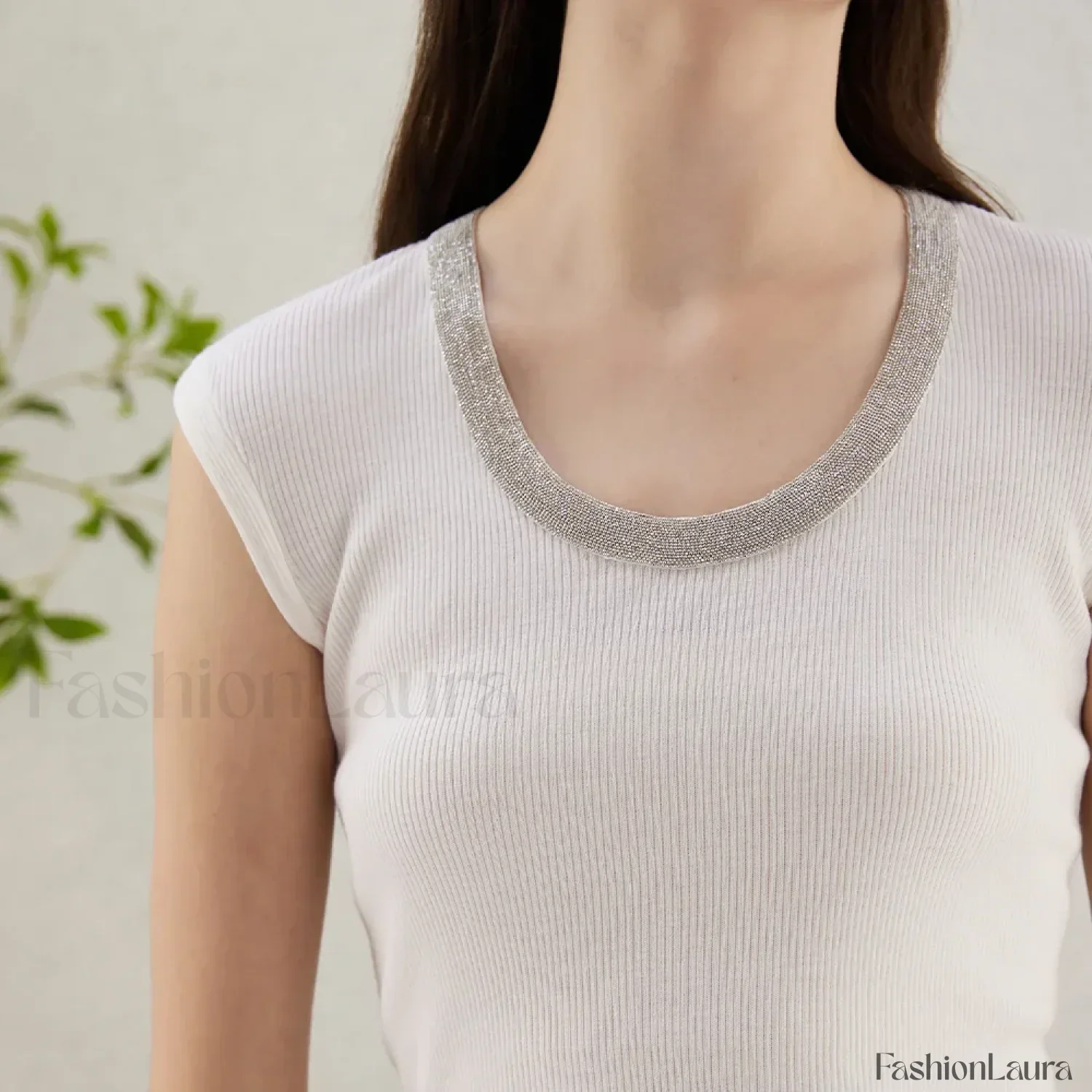 Wool Silk Vest Summer Cool T-Shirt - Image 10